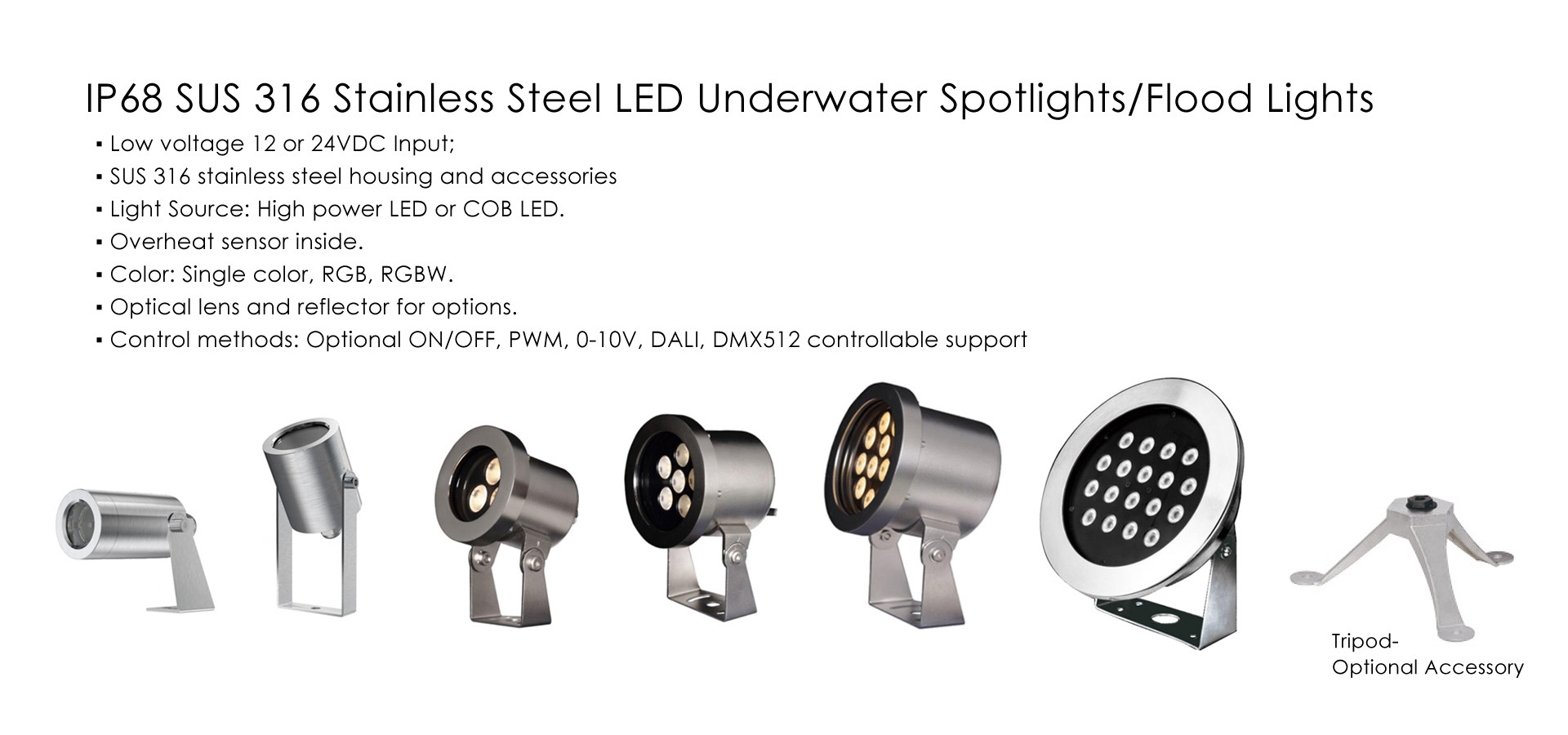 Qualität LED-Unterwasserpool-Lichter Fabrik