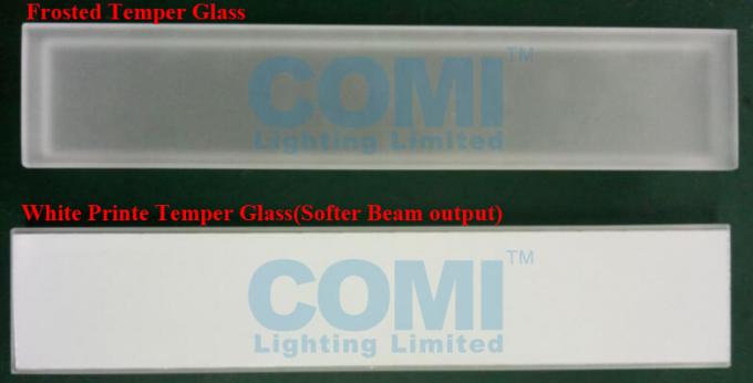 Niederspannung 24V oder beleuchtender weißer Druck-Glas-weicher Strahl im Freien 195mm der linearen Treppen-110~240VAC 4