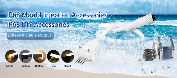 Unterwasser-LED-Neonstreifen-Lampe, Mini Size Neon Tape Light-anti- UVelfenbein weißes PVC 5